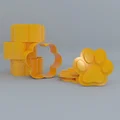Khuôn cắt bánh quy hình dấu chân chó (Dog paw cookie cutter) - Thumbnail 2
