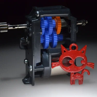 Mô hình chú mèo 3D dễ thương - In cực nhanh chỉ trong vài phút