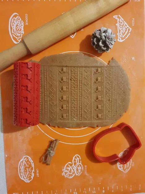 Cây lăn bột tạo hình bánh quy Giáng sinh in 3D độc đáo - Image 11