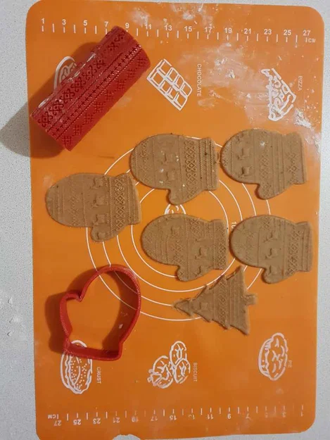 Cây lăn bột tạo hình bánh quy Giáng sinh in 3D độc đáo - Image 28