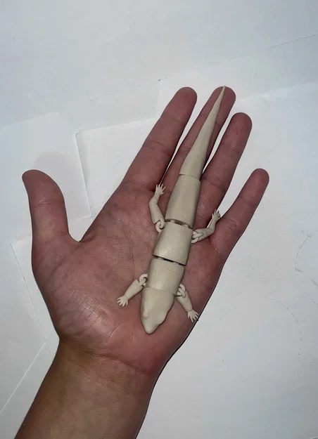 Mô Hình Thằn Lằn Flexi Common Side-Blotched - Image 5