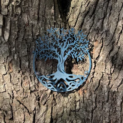 Mô hình trang trí 3D Yggdrasil - Cây Sự Sống độc đáo cho sân vườn