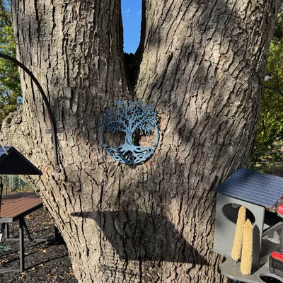 Mô hình trang trí 3D Yggdrasil - Cây Sự Sống độc đáo cho sân vườn