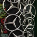 Mô hình logo Mercedes 3D độc đáo để trang trí và sưu tầm - Thumbnail 1