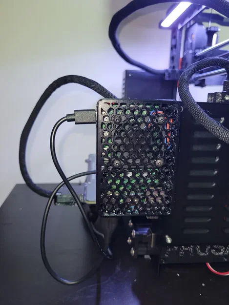 Giá đỡ Raspberry Pi 4 cho Prusa Mk4S (không vướng Light Bar) - Image 2