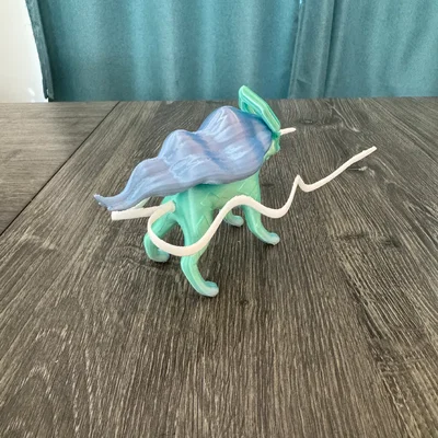 Mô hình Pokemon Suicune 3D tách phần dễ in cho người mới