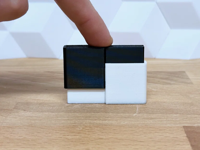 Bộ Domino Hai Màu (Ghép 2 mảnh, hỗ trợ máy in 1 đầu phun) - Image 3