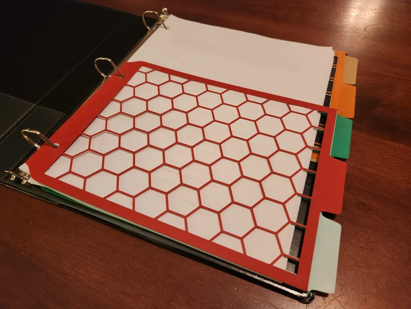 Vách ngăn tab cho bìa còng 3 lỗ (3-Ring Binder Dividers) - Image 3
