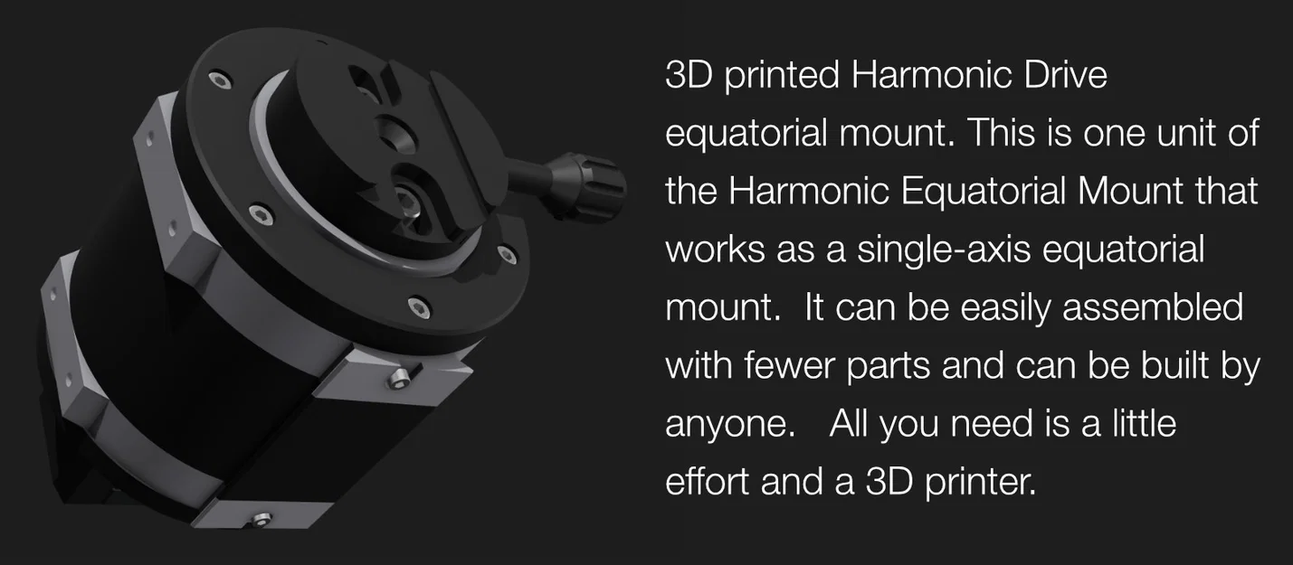 Keen-One Harmonic Drive EQ Mount - Image 5
