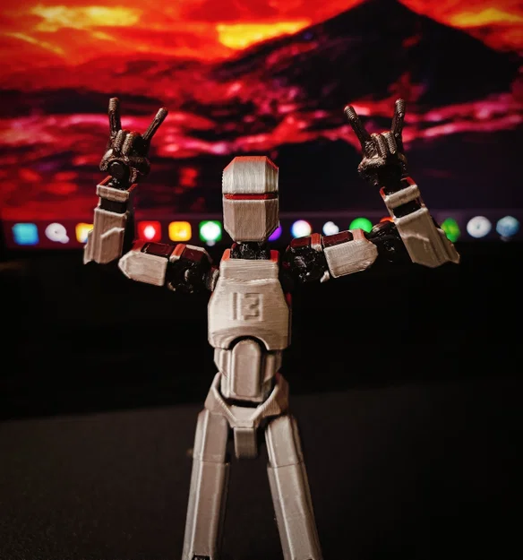 Bộ bàn tay phong cách Rock/Metal cho Dummy 13 - Image 1