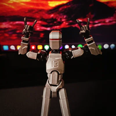 Bộ bàn tay phong cách Rock/Metal cho Dummy 13