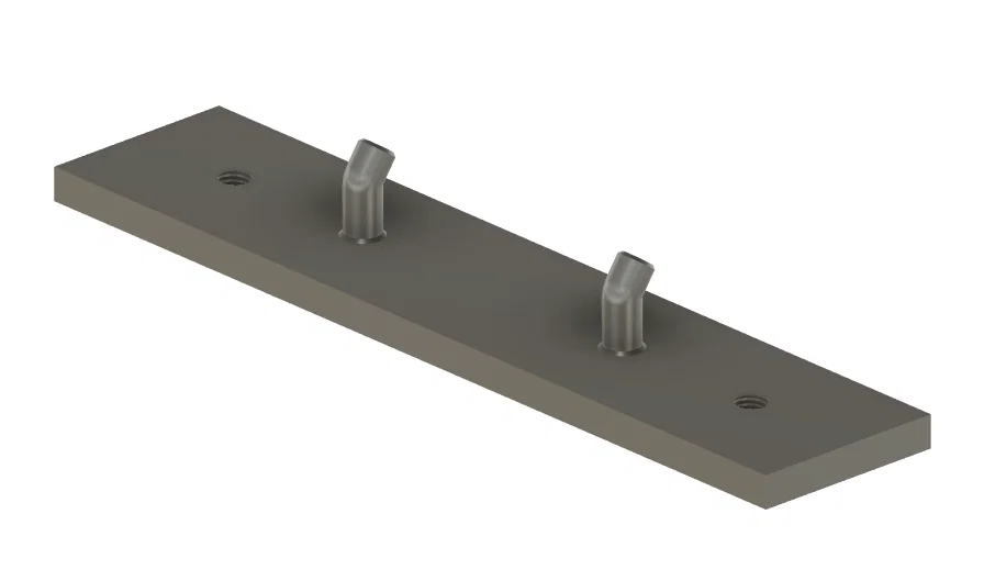 Giá treo pegboard cho sạc pin Dewalt 12V/20V (DCB107) - Image 2