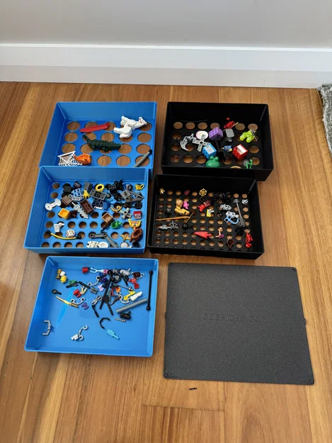 Hộp sắp xếp gạch LEGO xếp chồng (bản cập nhật & bản mini) - Image 1