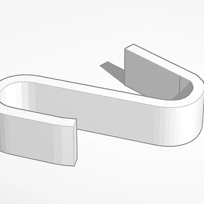 Móc treo chữ S (Small S Hook) in 3D tiện lợi cho gia đình
