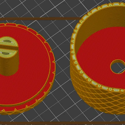 Hộp đựng thước dây (Parametric)