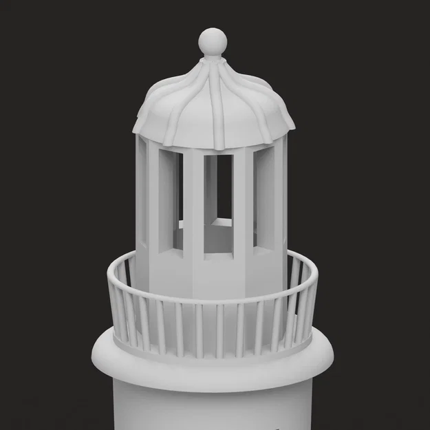 Mô hình thu nhỏ Smeaton's Tower Lighthouse (3D Miniature Model) - Image 2