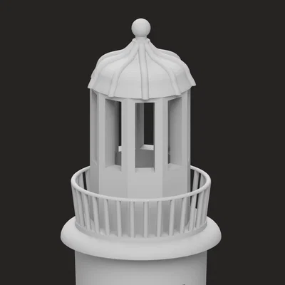 Mô hình thu nhỏ Smeaton's Tower Lighthouse (3D Miniature Model)