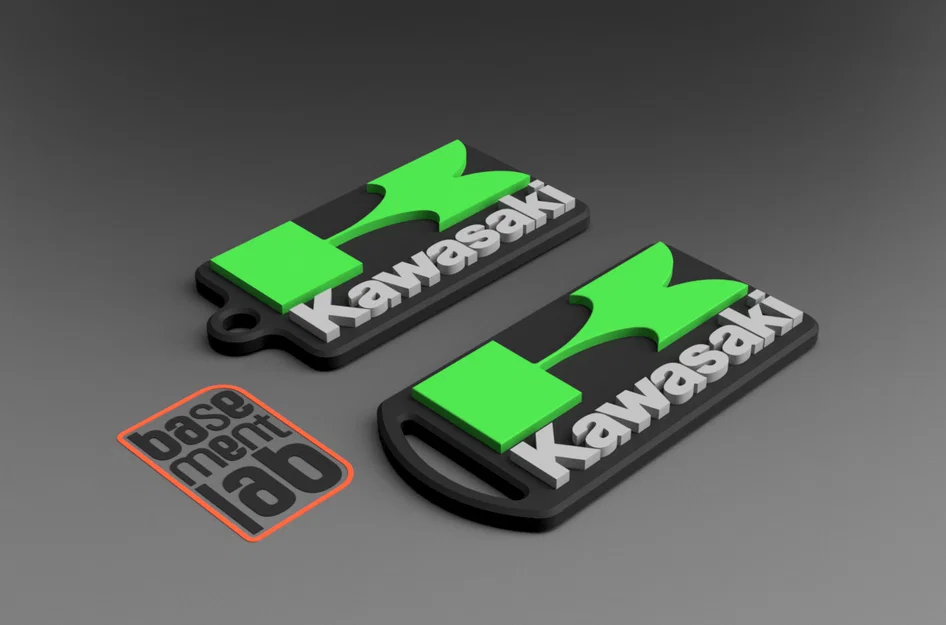 Kawasaki Classic - Móc khóa (Keychain) - Portachiavi - Porte Clès - Image 1