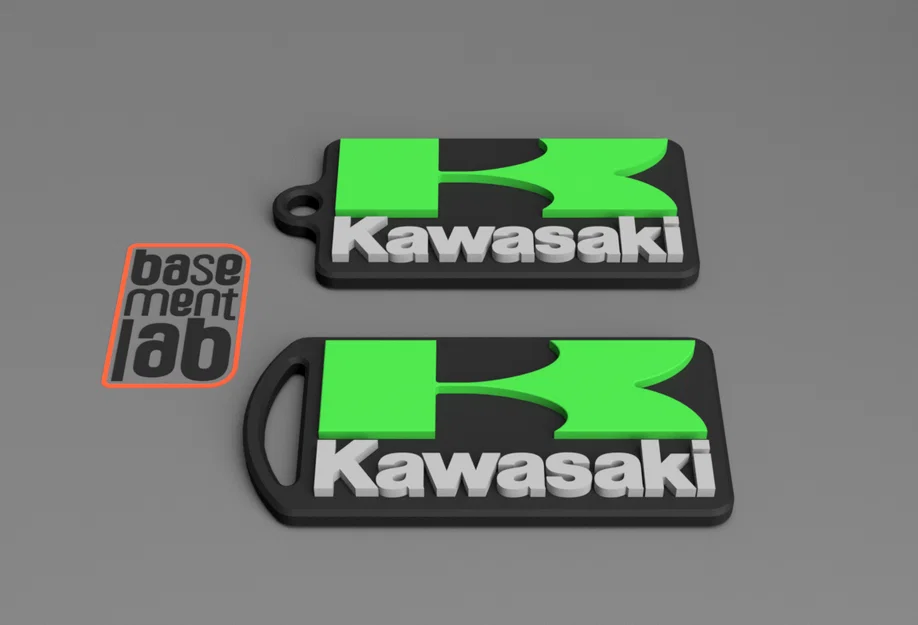Kawasaki Classic - Móc khóa (Keychain) - Portachiavi - Porte Clès - Image 2