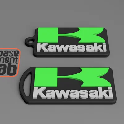 Kawasaki Classic - Móc khóa (Keychain) - Portachiavi - Porte Clès