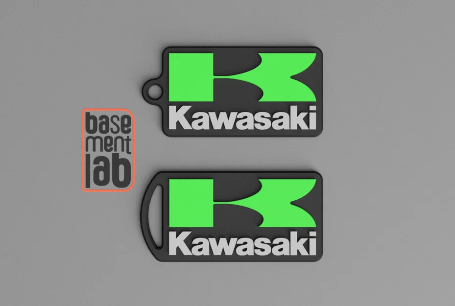Kawasaki Classic - Móc khóa (Keychain) - Portachiavi - Porte Clès - Image 3