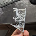 Mô hình khủng long Velociraptor chi tiết phong cách Jurassic Park - Thumbnail 2