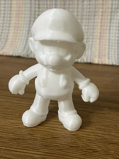 Mô hình 3D Super Mario đứng - Tối ưu cho vẽ tay thủ công - Image 1