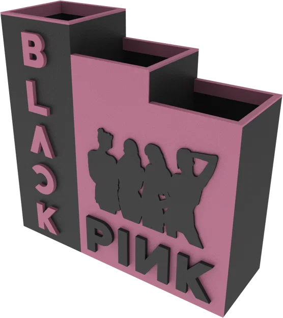 Hộp đựng bút Black Pink in 3D: Thiết kế tinh tế cho fan K-pop - Image 7