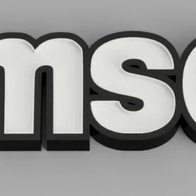 Đèn LED chữ Simson (Simson Schriftzug- Lampe)