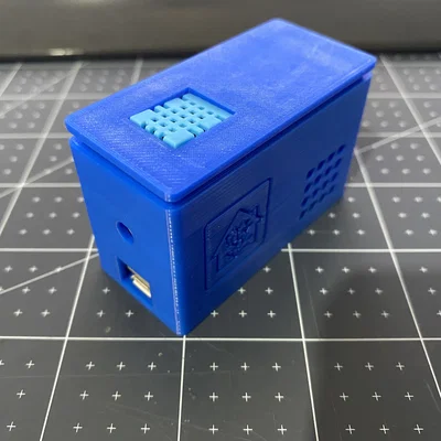 Vỏ NodeMCU ESP32 S2 kèm cảm biến DHT11 (có logo Home Assistant)