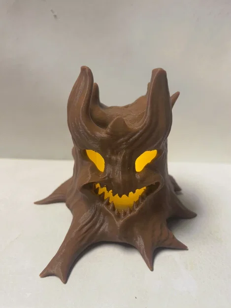 Gia đình cây ma dễ thương – đèn nến Halloween - Image 2