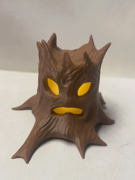 Gia đình cây ma dễ thương – đèn nến Halloween - Image 4