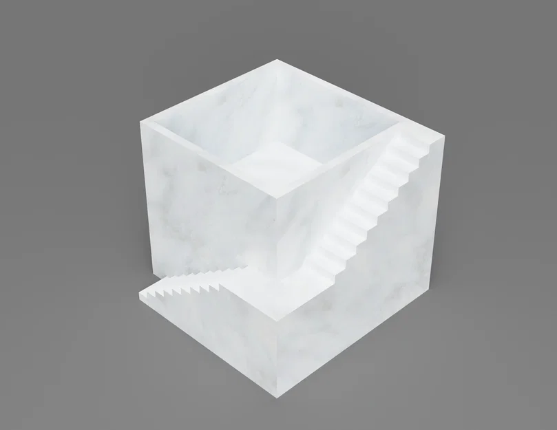 Chậu Cây Sen Đá Hình Bậc Thang (Planter 3) Độc Đáo Để Bàn - Image 1