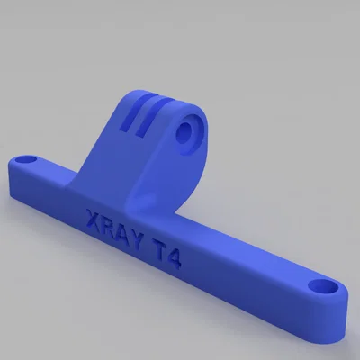 Ngàm gắn GoPro cho xe RC Tamiya & Xray