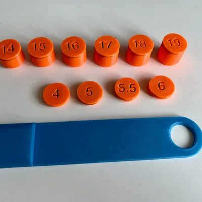 Thước đo Ride Height cho RC Car (RC Car Ride Height Gauge)