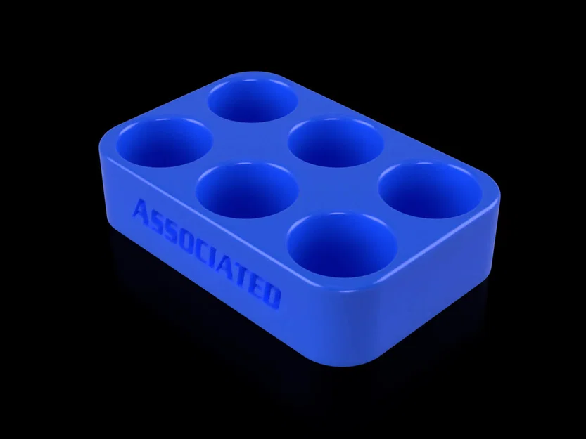 Team Associated Oil Holder – Khay đựng dầu Shock & Diff - Image 2