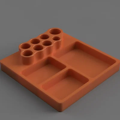 Giá để dụng cụ & khay linh kiện cho xe RC (RC Car Tool Holder and Parts Tray)