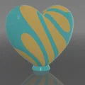 Heart - Impossible Passthrough (Trái tim passthrough 2 màu, single extruder) - Thumbnail 2