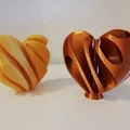 Heart - Impossible Passthrough (Trái tim passthrough 2 màu, single extruder) - Thumbnail 3
