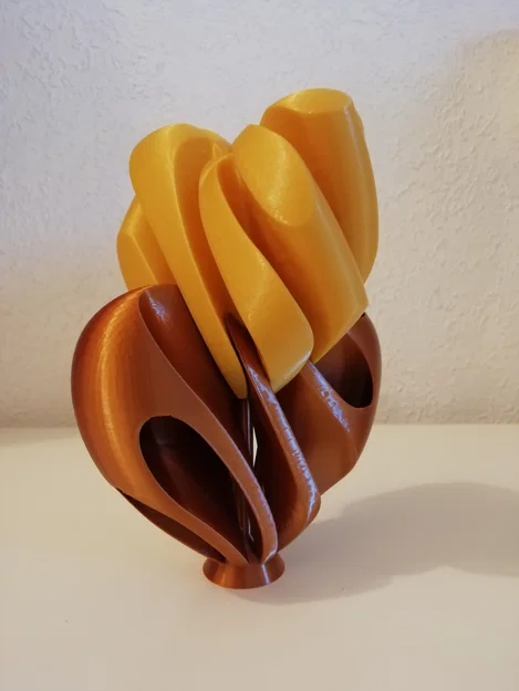 Heart - Impossible Passthrough (Trái tim passthrough 2 màu, single extruder) - Image 4