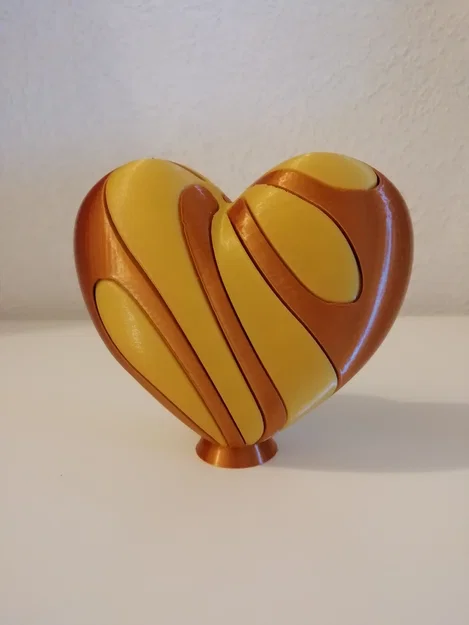 Heart - Impossible Passthrough (Trái tim passthrough 2 màu, single extruder) - Image 6
