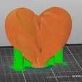 Heart - Impossible Passthrough (Trái tim passthrough 2 màu, single extruder) - Thumbnail 9