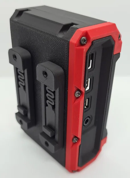 Đế ốp lưng Raspberry Pi hỗ trợ gắn thanh DIN-Rail (52.5mm) - Image 1