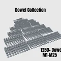Dowels 3D printable – Bộ dowels tròn nhiều kích thước - Thumbnail 1