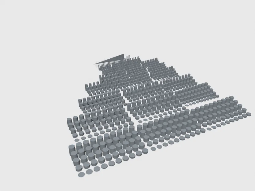 Dowels 3D printable – Bộ dowels tròn nhiều kích thước - Image 3