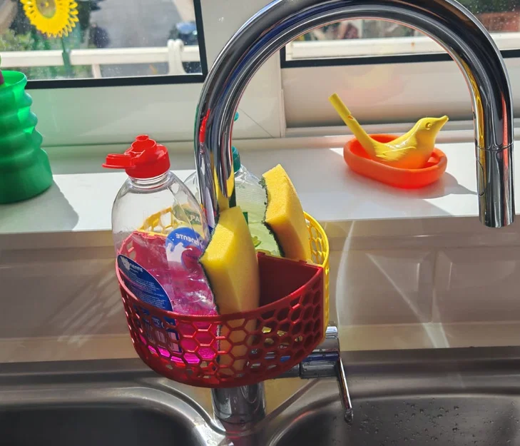 Kệ Organizer Gắn Vòi Bếp (Kitchen Faucet Organizer) - Image 3