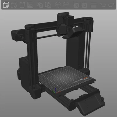 Mô hình 3D Prusa MK4S chi tiết cho phần mềm PrusaSlicer