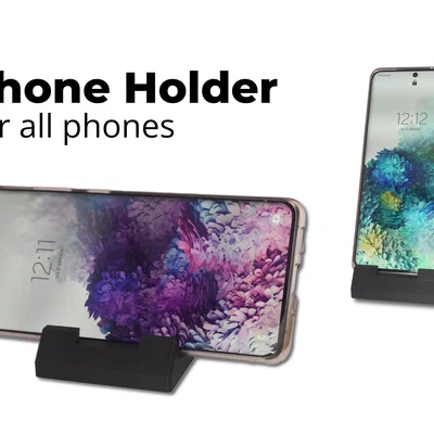 Giá đỡ điện thoại để bàn đa năng, thiết kế tối giản cho mọi điện thoại