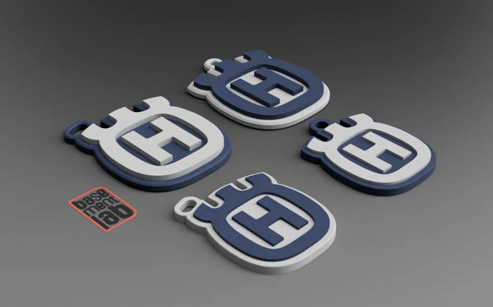 Móc khóa Husqvarna - Husquarna (Keychain/Portachiavi/Porte Clès/钥匙链) - Image 1