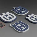Móc khóa Husqvarna - Husquarna (Keychain/Portachiavi/Porte Clès/钥匙链) - Thumbnail 1